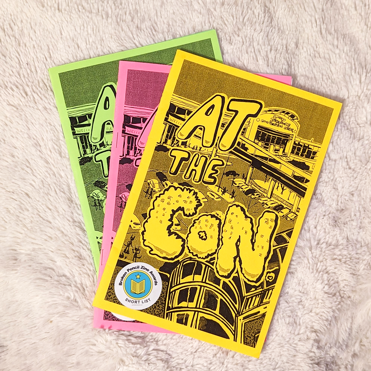 "at the con" zine - self published comic