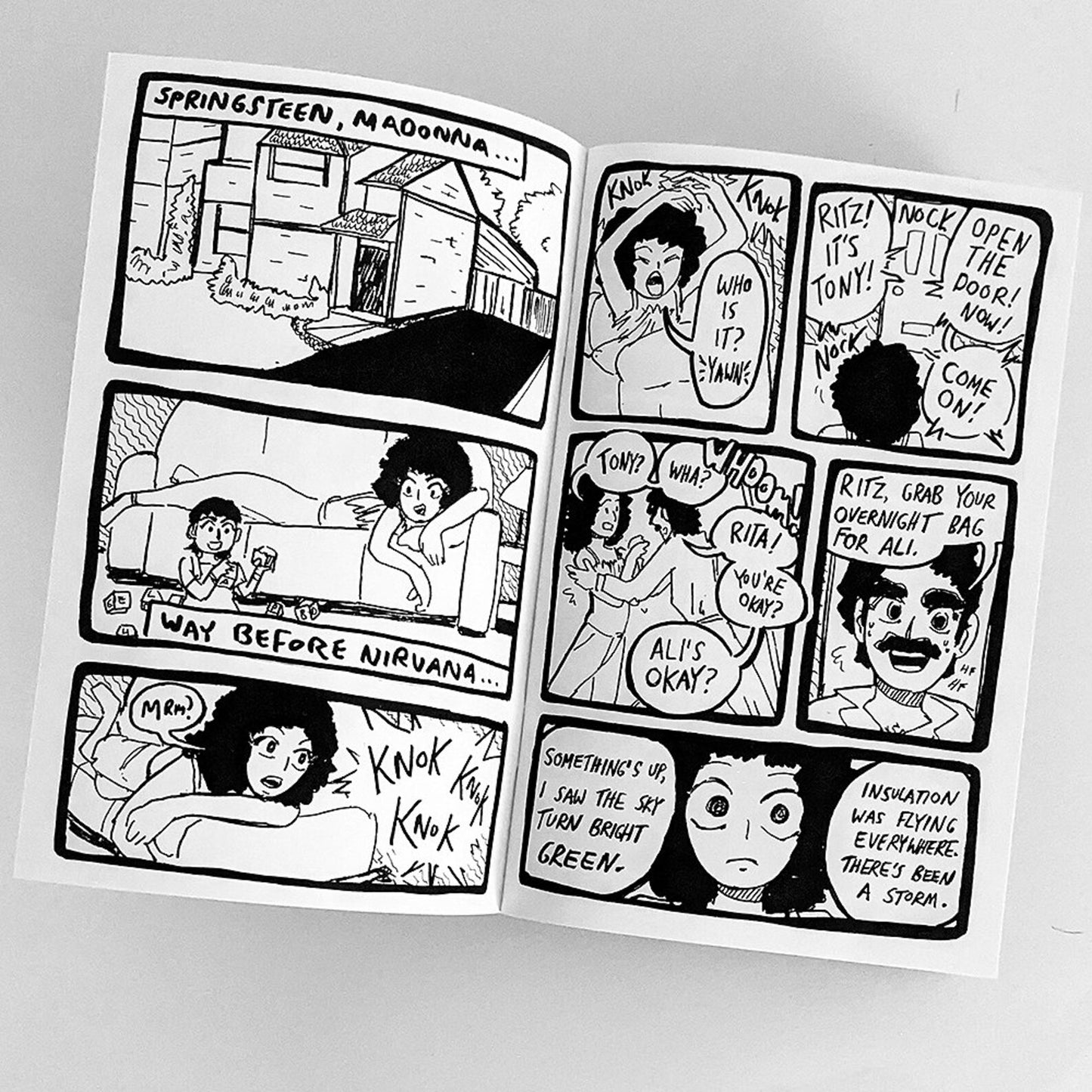 barrie 1985 tornado - artwork zine - MAY 31 1985