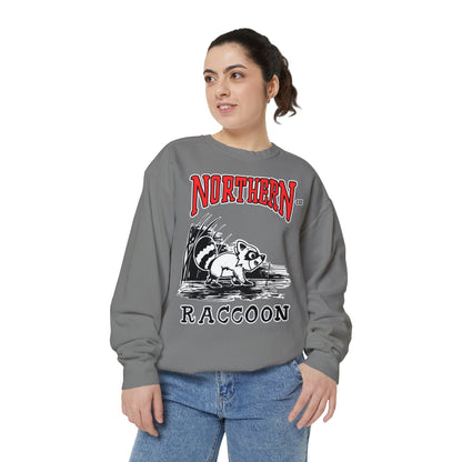 PARODY NORTHERN-ISH RACCOON Unisex Garment-Dyed Sweatshirt