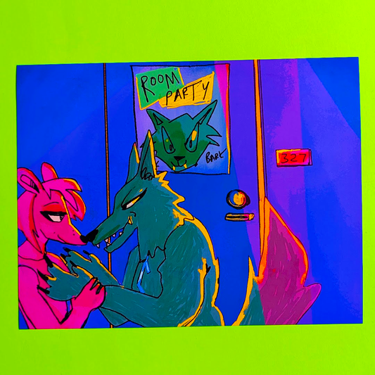 ROOM PARTY 8.5x11 PRINT