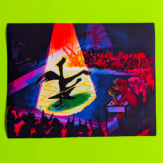 FURSUIT DANCE COMP 8.5x11 PRINT